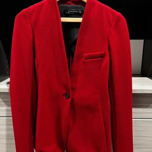 Zara Vibrant Scarlet Jacket